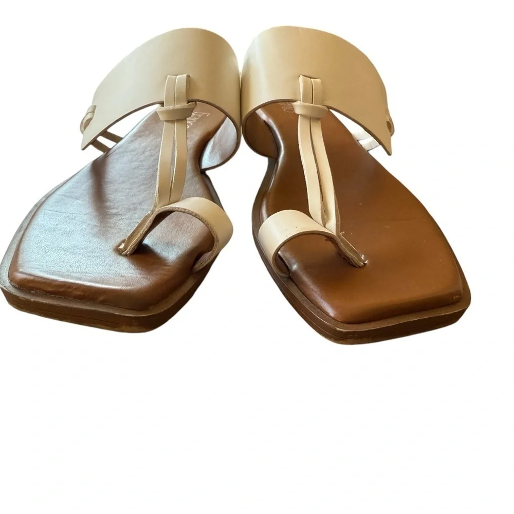 Franco Sarto Mayleigh Sandals White Size 9.5